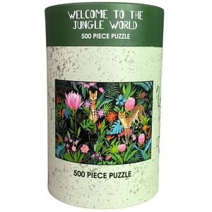 Welcome to the Jungle‎ World Puzzle 500 Piece w/ Poster Ages 10+ NEW